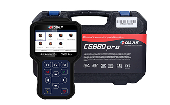 CG680 Pro All-System & All-make Scanner with Special Functions